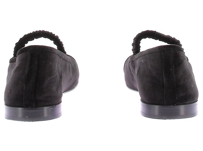 Chanel Samtballerinas Schwarz - Ansicht 5