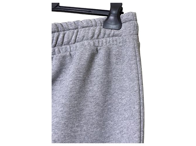 Falda midi Weekend Max Mara gris de algodón XXL - vista 2
