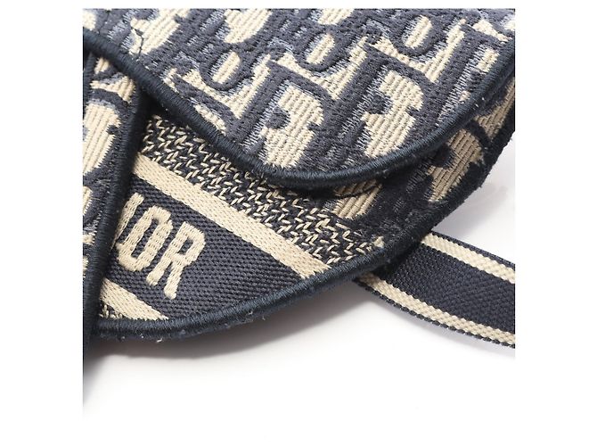 Bolsa de cintura em lona Dior Saddle - vista 5