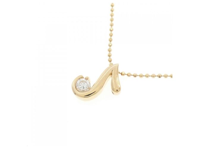 Autre Marque Au750 Note Diamant Halskette Golden - Ansicht 3