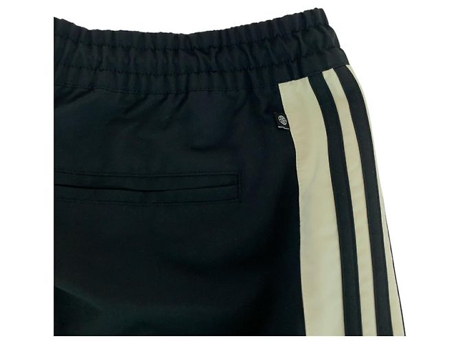Autre Marque Anti University Polyesterhosen von adidas Schwarz Weiß - Ansicht 10