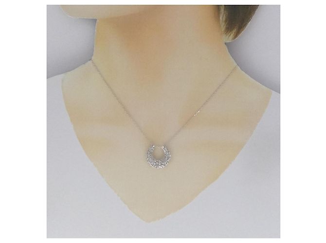 Autre Marque Collana in diamante Au750 Argento - vista 6