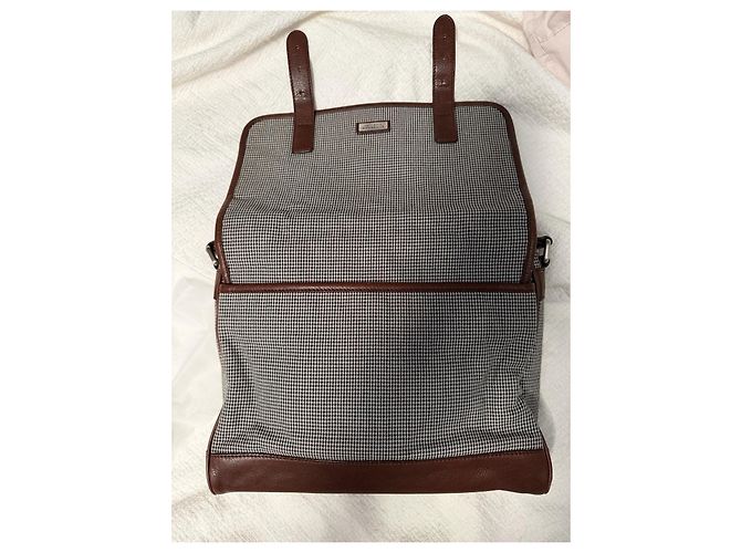 Sac Messenger Burberry Black Label Marron - vue 6
