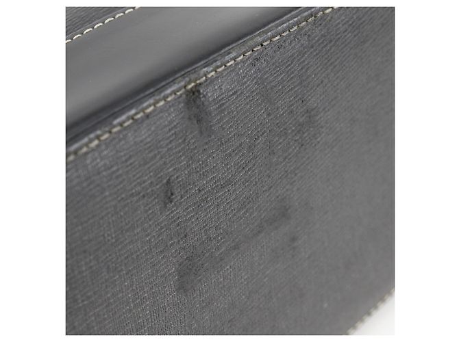Sac fourre-tout en cuir noir Burberry - vue 5