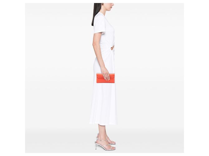 Cartera Longa Kelly Epsom Naranja Hermès Roja - vista 7