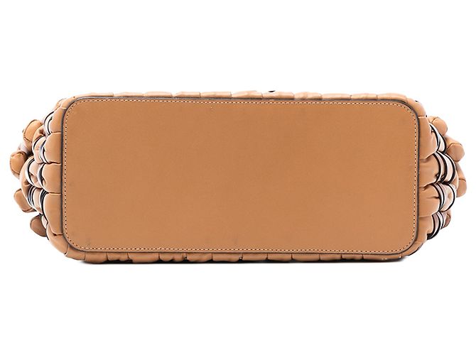 LOEWE Piccola Borsa Tubolare in Nappa Marrone - vista 3