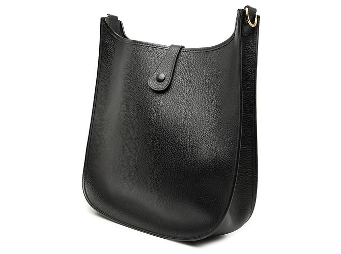 Hermès Black Clemence Evelyne I GM Nero - vista 2