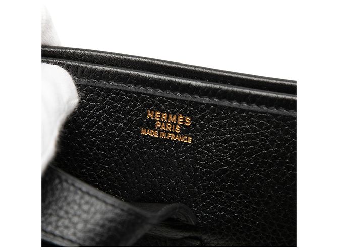 Hermès Black Clemence Evelyne I GM Nero - vista 5