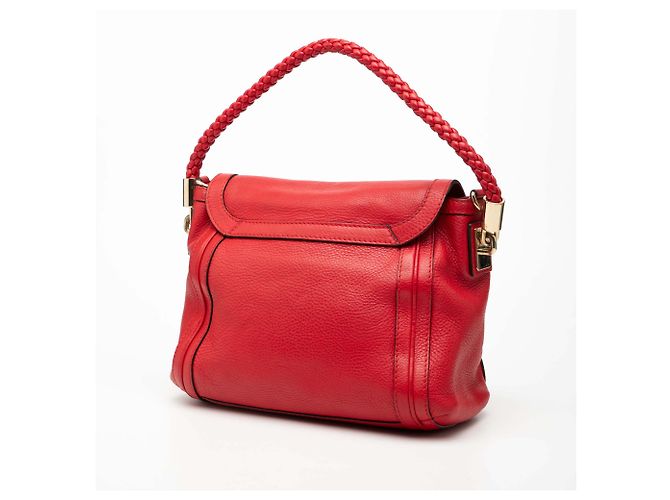 Borsa Bella in pelle rossa Gucci Rosso - vista 2