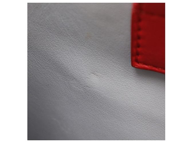 Fendi Petite 2Jours in Pelle Rossa Rosso - vista 13
