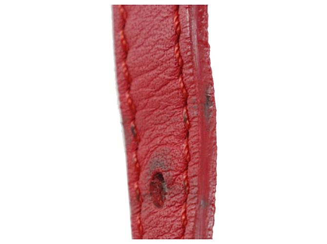 Fendi Petite 2Jours in Pelle Rossa Rosso - vista 15