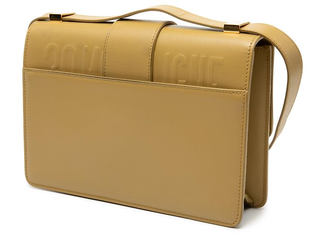 Dior Borsa in Pelle Marrone 30 Montaigne Cachi - vista 2