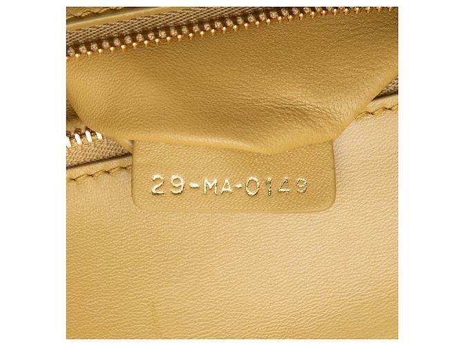 Dior Borsa in Pelle Marrone 30 Montaigne Cachi - vista 6