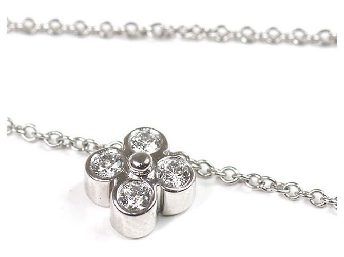 Tiffany & Co Collar Péndulo Flor con Diamante Engastado Tiffany - vista 2