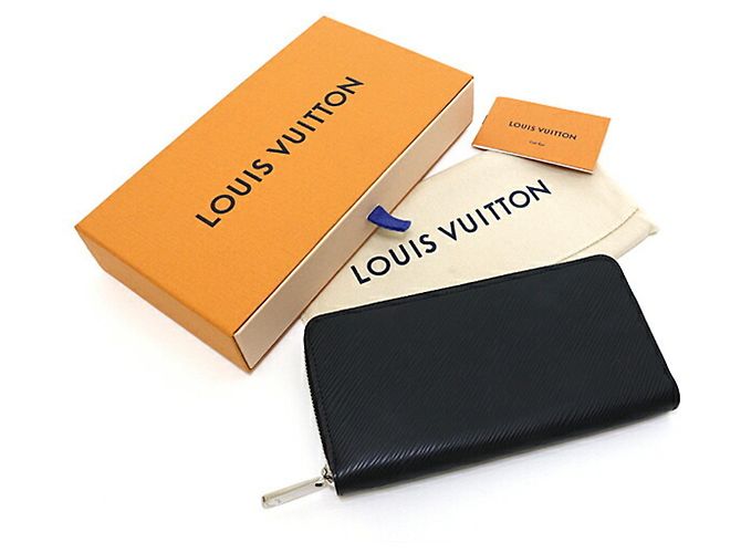 Cartera Zippy Epi Louis Vuitton Negro Rosa - vista 2