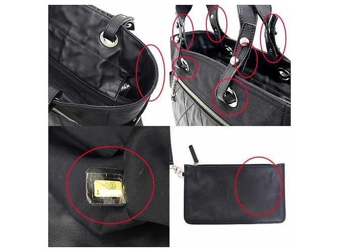 Chanel Paris Biarritz GM Tote Bag Schultertasche Schwarz A34210 - Ansicht 5
