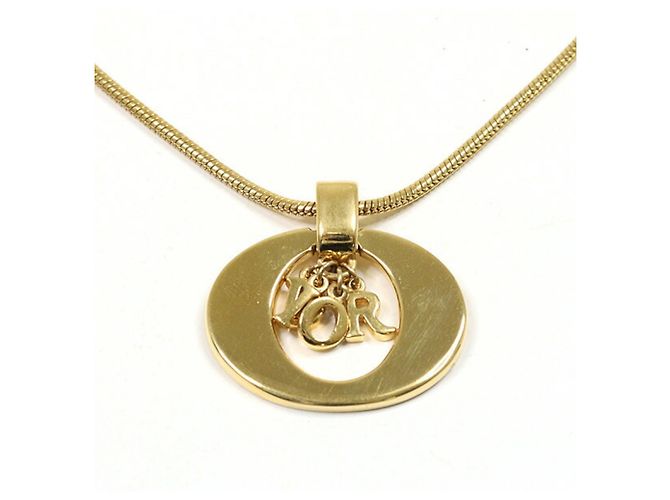 Collana in tono oro Christian Dior D'oro - vista 2