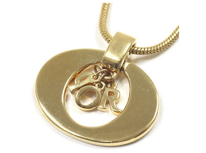 Collana in tono oro Christian Dior D'oro - vista 3