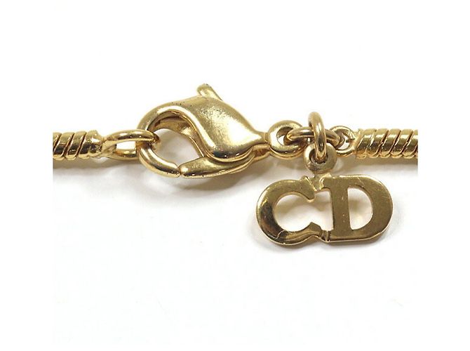 Collana in tono oro Christian Dior D'oro - vista 4