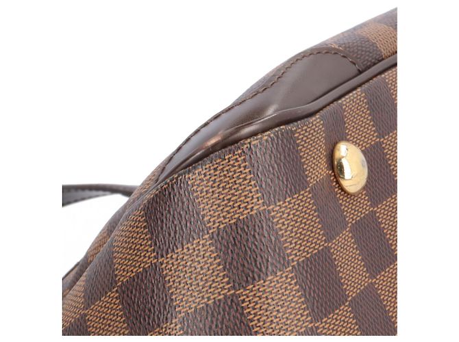 Borsa a mano Damier Verona PM Louis Vuitton Marrone - vista 10