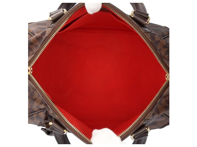 Borsa a mano Damier Verona PM Louis Vuitton Marrone - vista 6