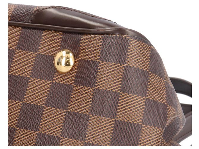 Borsa a mano Damier Verona PM Louis Vuitton Marrone - vista 8