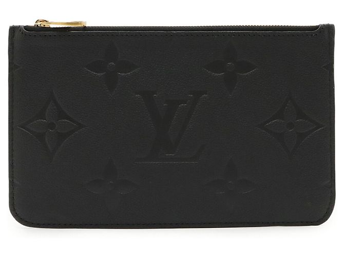 Pochette Neverfull MM in Monogram Empreinte Louis Vuitton Nero - vista 2