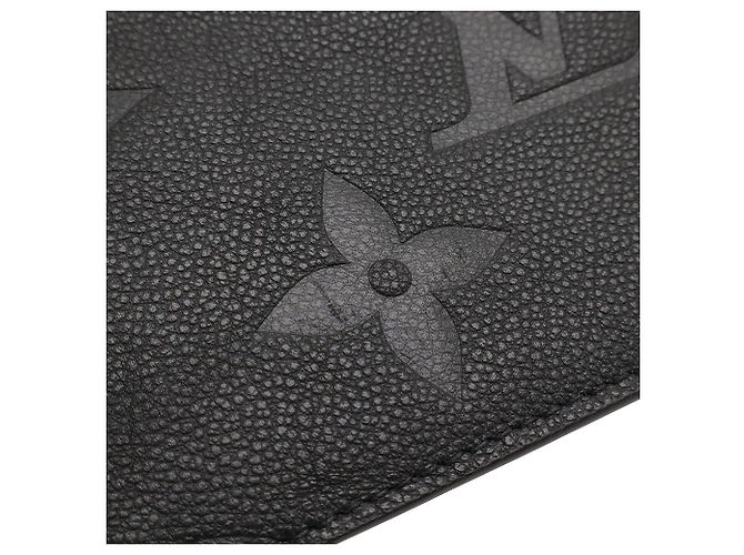 Pochette Neverfull MM in Monogram Empreinte Louis Vuitton Nero - vista 5