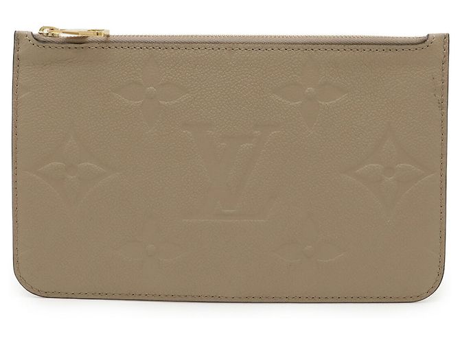 Pochette Louis Vuitton Monogram Empreinte Neverfull MM Grigio - vista 2