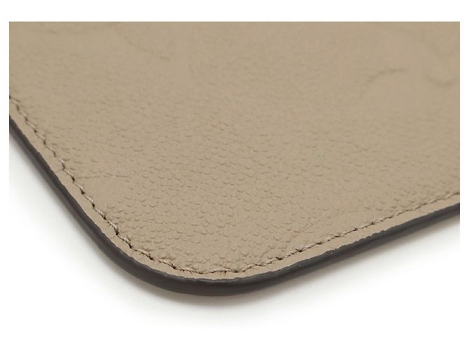 Pochette Louis Vuitton Monogram Empreinte Neverfull MM Grigio - vista 4