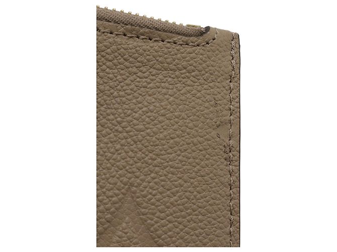 Pochette Louis Vuitton Monogram Empreinte Neverfull MM Grigio - vista 5