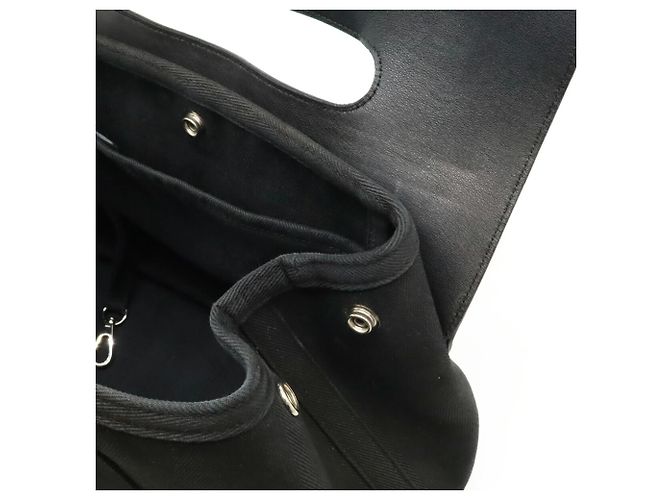 Hermès Borsa tote Hermes Valparaiso PM Nero - vista 7