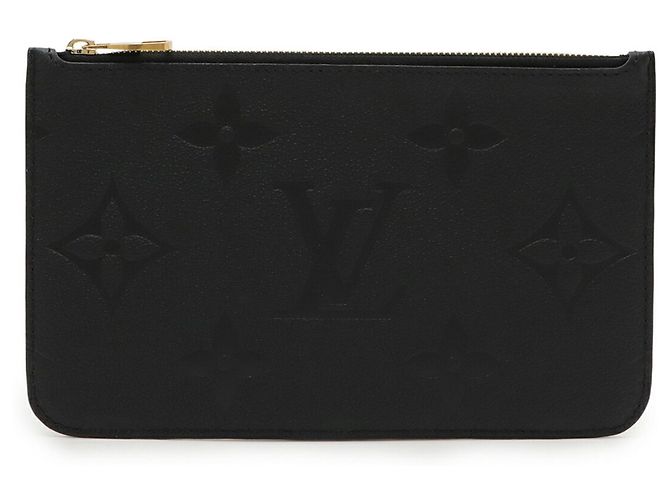 Pochette Neverfull MM in Monogram Empreinte Louis Vuitton Nero - vista 2