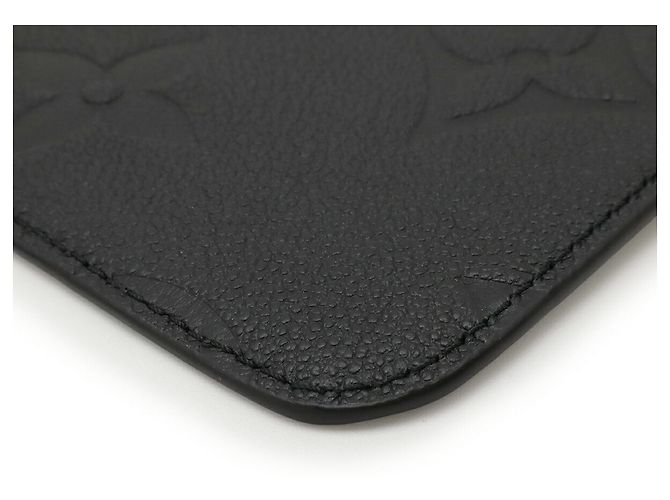 Pochette Neverfull MM in Monogram Empreinte Louis Vuitton Nero - vista 4