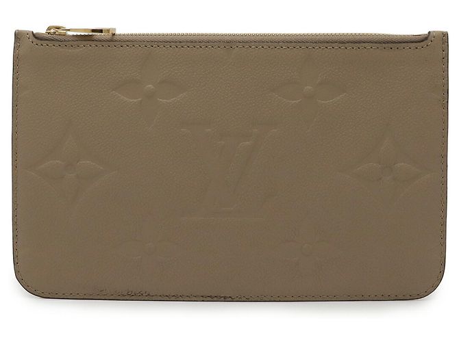 Pochette Neverfull MM in Monogram Empreinte Louis Vuitton Grigio - vista 2