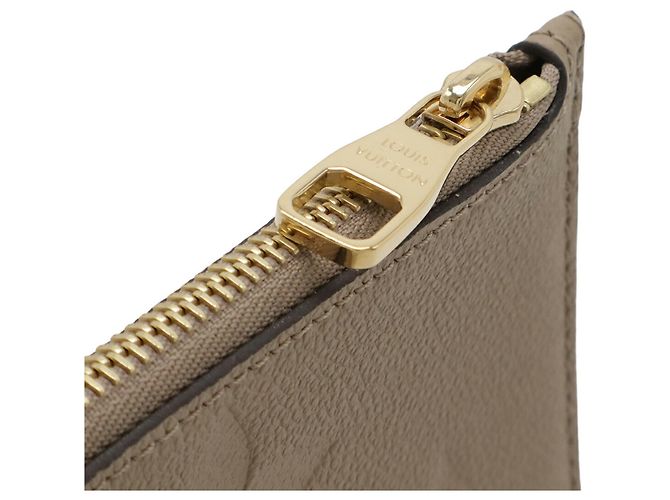 Pochette Neverfull MM in Monogram Empreinte Louis Vuitton Grigio - vista 5
