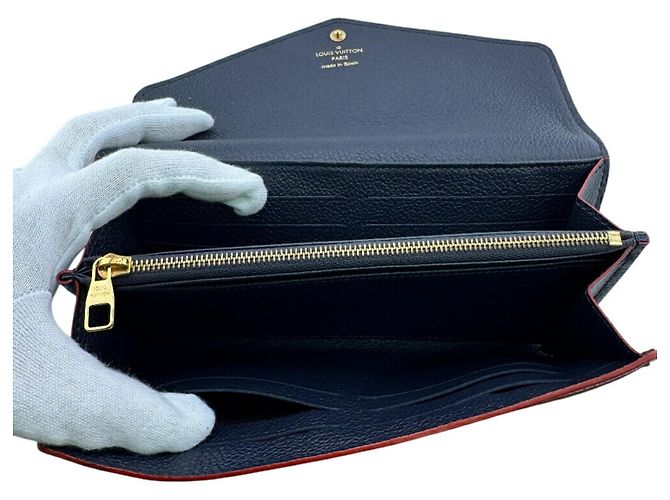 Cartera Larga Empreinte Louis Vuitton Roja - vista 8