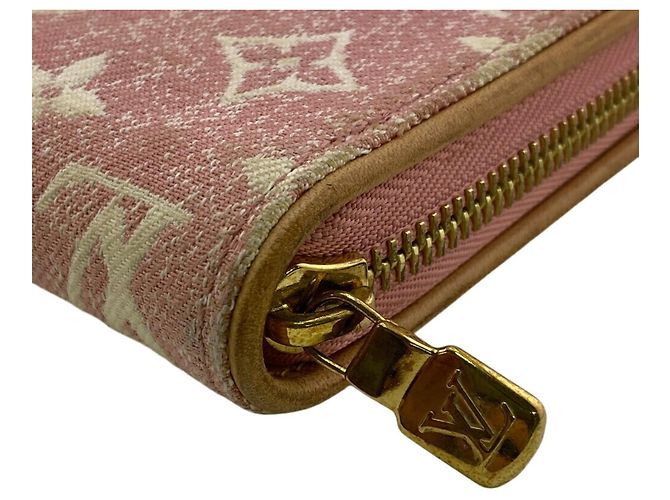 Twist Portefeuille long en denim Monogram Louis Vuitton Blanc - vue 4