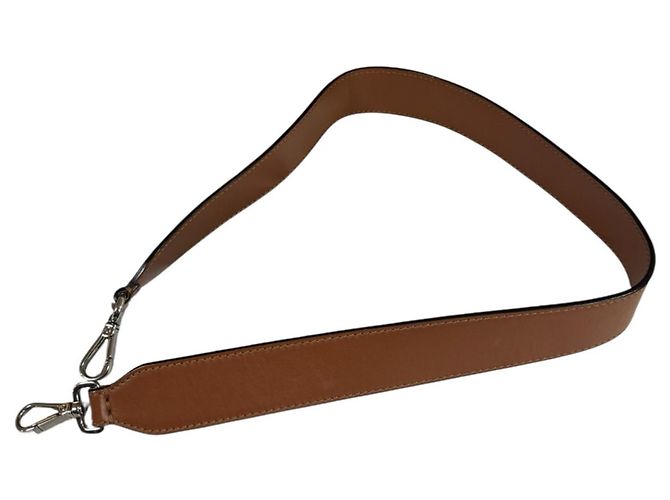 Fendi Dotcom Schultertasche aus Leder Braun - Ansicht 14