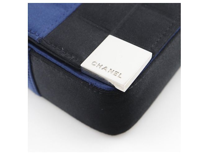 Borsa a Spalla Chocolate di CHANEL Blu - vista 5