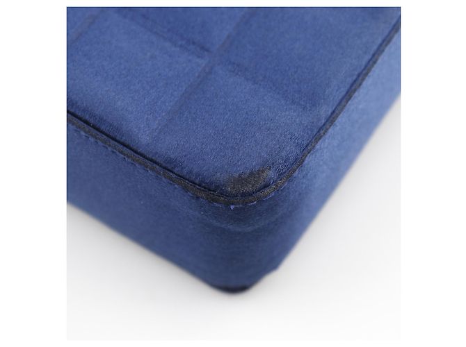 Borsa a Spalla Chocolate di CHANEL Blu - vista 7