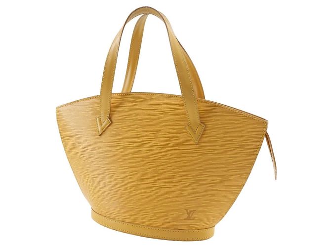 Borsa Saint Jack in pelle Epi di Louis Vuitton Giallo - vista 2