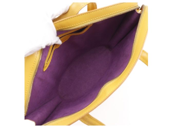 Borsa Saint Jack in pelle Epi di Louis Vuitton Giallo - vista 7