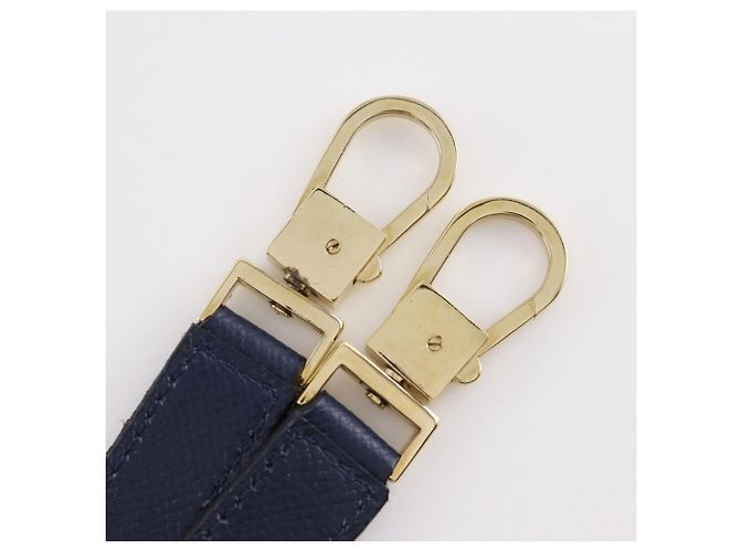 Céline Borsa a Spalla Celine MC1739 in Pelle di Vitello Blu Navy 2 Vie A5 - vista 15