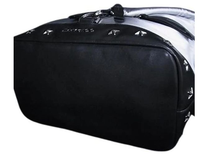 Zaino Fitzroy di Jimmy Choo Nero Argento - vista 5