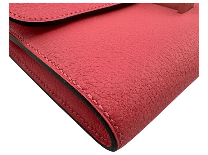 Hermès HERMES Portafoglio Constance Long Evercolor Rosa - vista 3