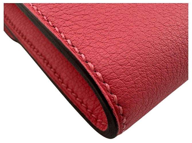 Hermès HERMES Portafoglio Constance Long Evercolor Rosa - vista 5