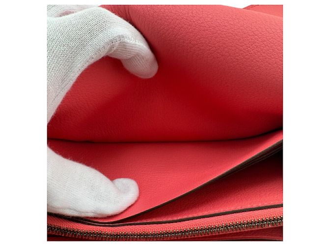 Hermès HERMES Portafoglio Constance Long Evercolor Rosa - vista 8