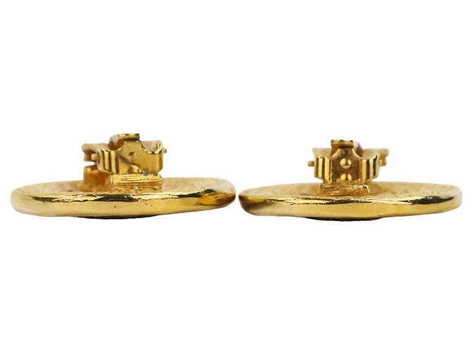 Set di Orecchini e Spilla CHANEL Vintage 31 Rue Cambon D'oro - vista 12