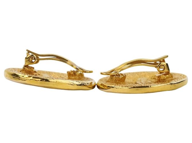 Set di Orecchini e Spilla CHANEL Vintage 31 Rue Cambon D'oro - vista 13